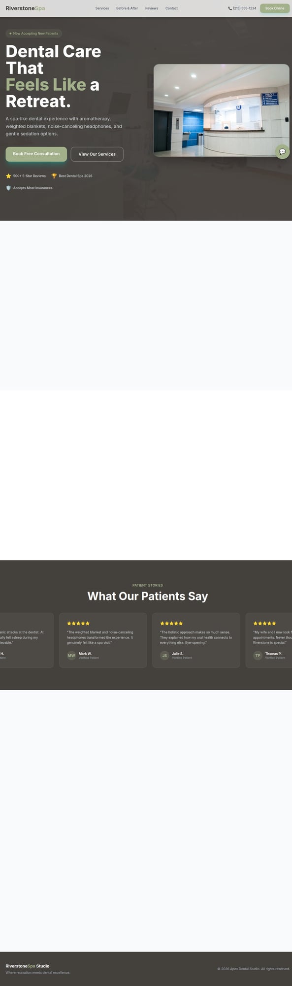 Patient testimonials
